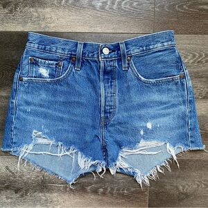 Levi’s 501 Denim Shorts Size 27